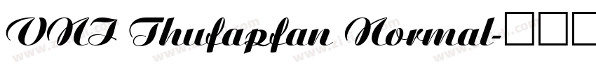 VNI Thufapfan Normal字体转换